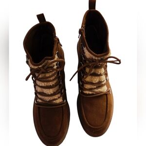 Sun + Stone Brown Women's Boots